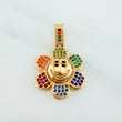 Pendant Happy Flower Mobile 4.5 g / 1 in Yellow Gold 18K