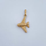 Pendant Airplane 0.55gr / 1in / 18K Gold