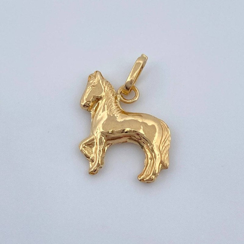 Horse Pendant 0.45gr / 0.5in / 18K Gold