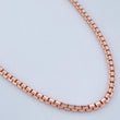 Cadena Veneciana 17.7gr / 23 3/4 in / Dos Oros Blanco Rosa +3 18K %