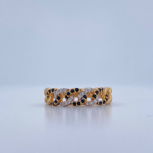 Chain Ring 2.3gr / Size 7 / 18K Gold