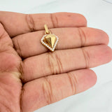 Dije Diamante 1.4 g / 3/4 in Oro Amarillo 18K