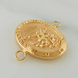 Herraje Arcangel San Miguel 0.95gr / 3/4 in / Oro Amarillo 18K %