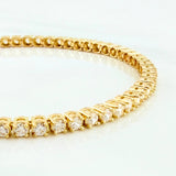 Pulso Tennis 11.35 g / 7 1/2 in / 2.9 mm Oro Amarillo 18K