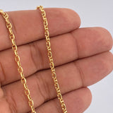 Marine Chain 4.9gr / 23.6in / 18K Gold +3