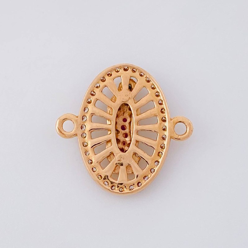 Charm Virgen de Guadalupe 2g / 1 in Rose Gold 18K