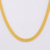 Cadena China 3g / 20 in / 2.2mm Oro Amarillo 18K