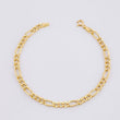 Figaro Bracelet 2.25g / 7 3/4 in / 4.2mm 18K Yellow Gold