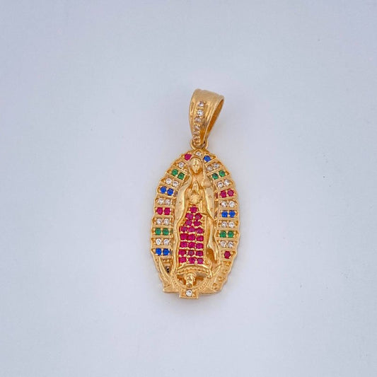 Dije Virgen Guadalupe 5.25gr / 3.5cm / Oro Amarillo 18K $