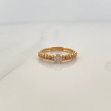 Anillo Solitario Churumbela 2gr / T5 3/4 / 3/4 in / Oro Amarillo 18K $