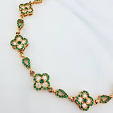 Clover Bracelet Drop 11.3 g / 8 in / 9.4 mm Yellow Gold 18K