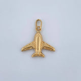 Pendant Airplane 0.45gr / 3/4 in / 18K Gold