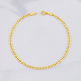 Flat Mariner Bracelet 1.25g / 7 1/2 in / 2.7mm Yellow Gold 18K