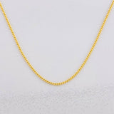 Mini Cabana Chain 1.75g / 18 in / 0.94mm Yellow Gold 18K