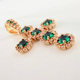 Dije Cruz Tupida 4.5 g / 1 1/2 in Oro Amarillo 18K