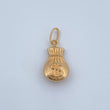 Money Bag Pendant 0.5gr / 0.8in / 18K Gold +0$