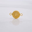 Herraje Circulo Letra C 0.4g / 1/2 in Oro Amarillo 18K