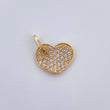 Pendant Heart 1.4gr / 1.8cm (0.7in) / 18K Gold &