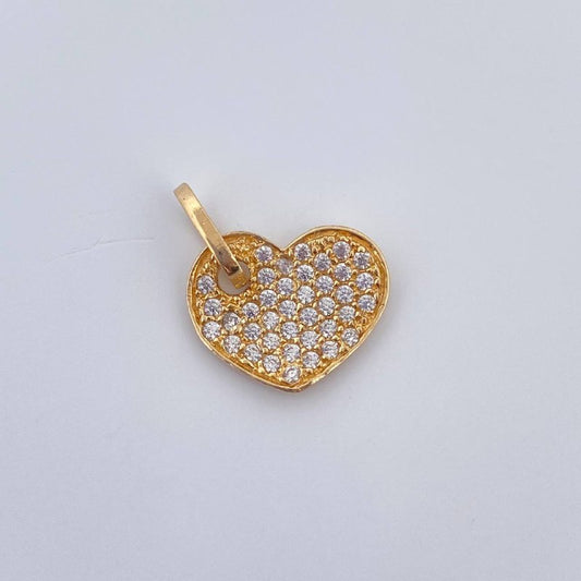 Pendant Heart 1.4gr / 1.8cm (0.7in) / 18K Gold &
