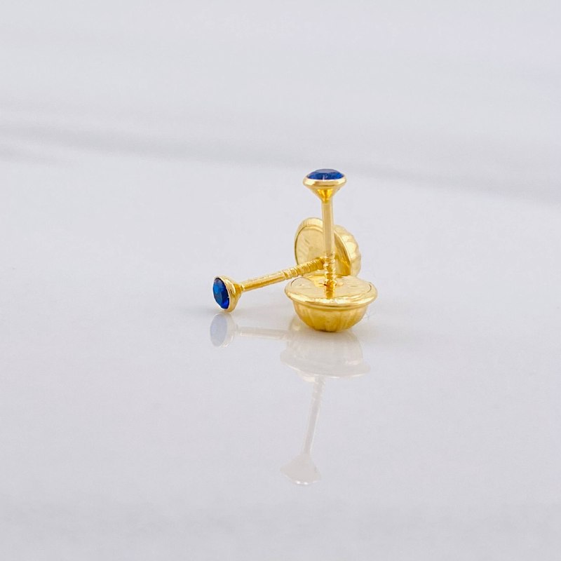 Topos Bisel 0.35g / in / 2.1mm Oro Amarillo 18K