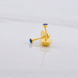 Topos Bisel 0.35g / in / 2.1mm Oro Amarillo 18K