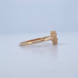 Anillo Trebol 2.25gr / T8 / Oro Amarillo 18K &