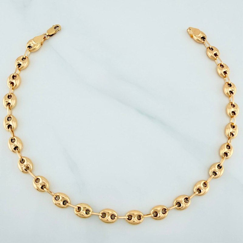 Tobillera Gc 6.15 g / 10 in / 5.9 mm Oro Amarillo 18K