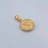 Divine Child Pendant 0.7gr / 3/4 in / 18K Gold