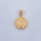 San Benito Pendant 0.85gr / 3/4 in / 18K Gold