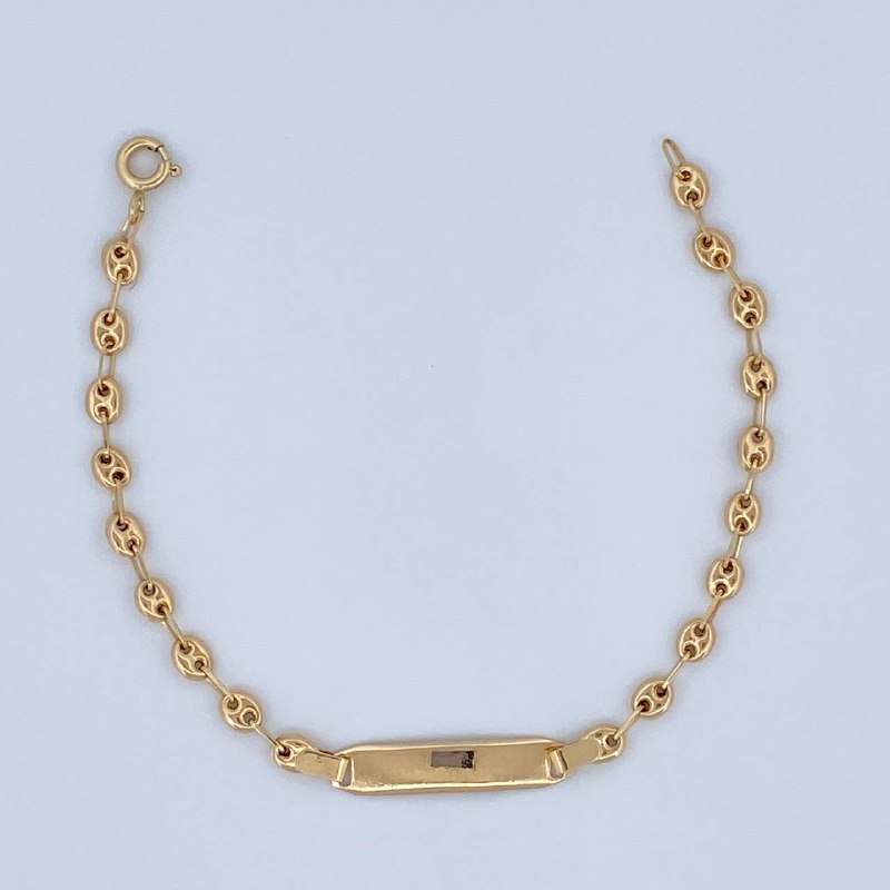 Baby Bracelet GC 1.85gr / 15cm / 18K Yellow Gold &