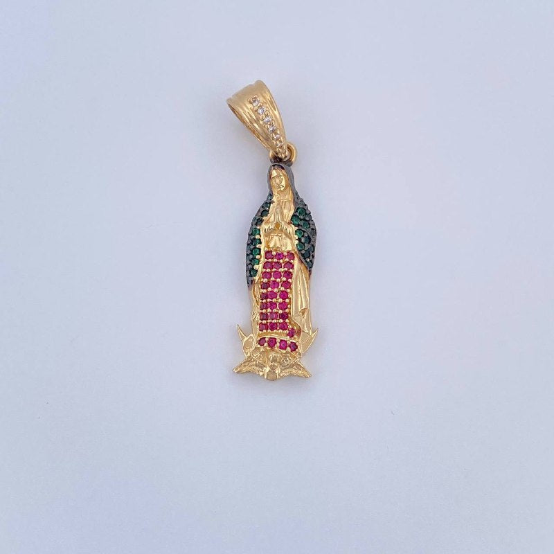 Dije Virgen Guadalupe 3.75gr / 3.5cm / Oro 18K &