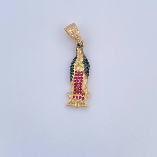 Pendant Virgin of Guadalupe 3.75gr / 3.5cm (1.4in) / 18K Gold &