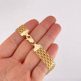 Bismark Bracelet 12.05g / 8 1/4 in / 11.8mm Yellow Gold 18K