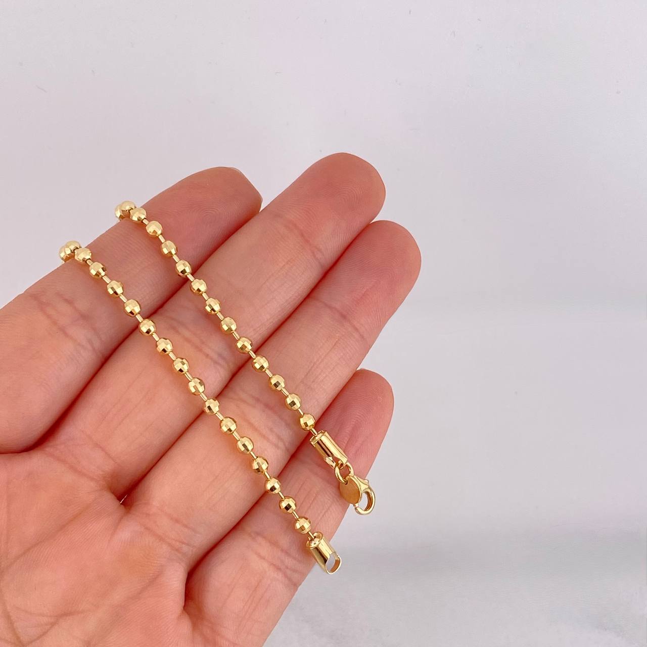 Military Chain 14.9g / 24 in / 2.9mm Yellow Gold 18K