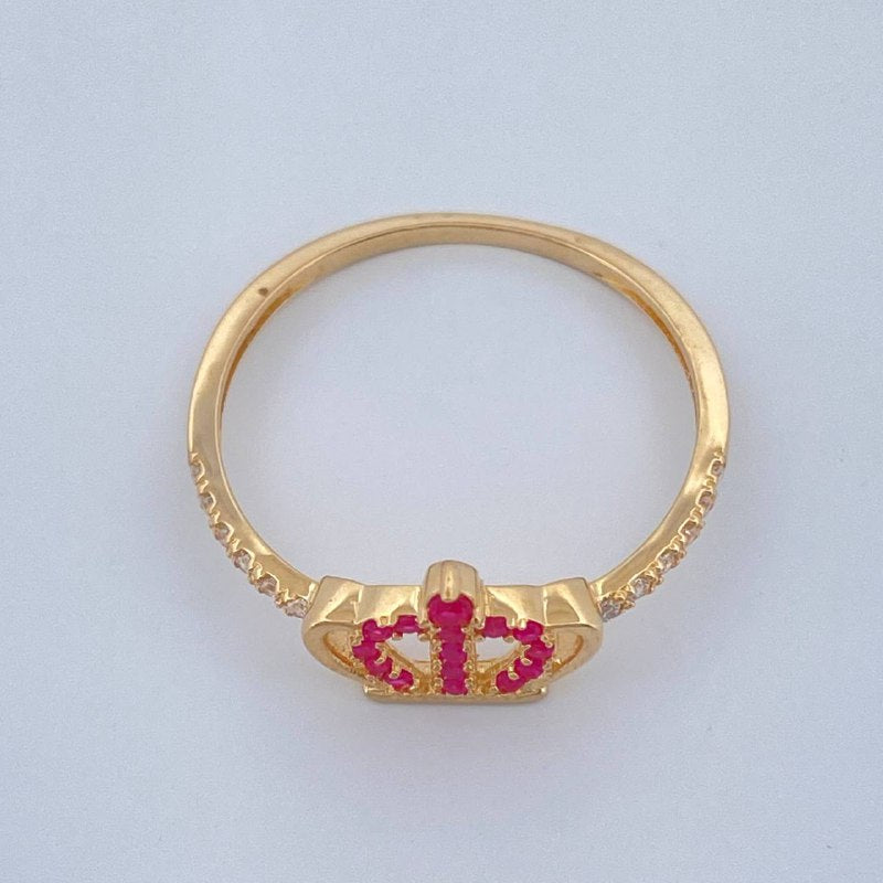Anillo Tiara 1.5gr / T8 / Oro Amarillo 18K $
