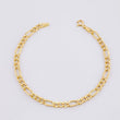 Pulso Fígaro 2.5g / 7 3/4 in / 4.4mm Oro Amarillo 18K