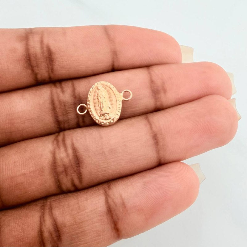Charm Virgin of Guadalupe 0.6gr / 1/2 in / 18K Yellow Gold %
