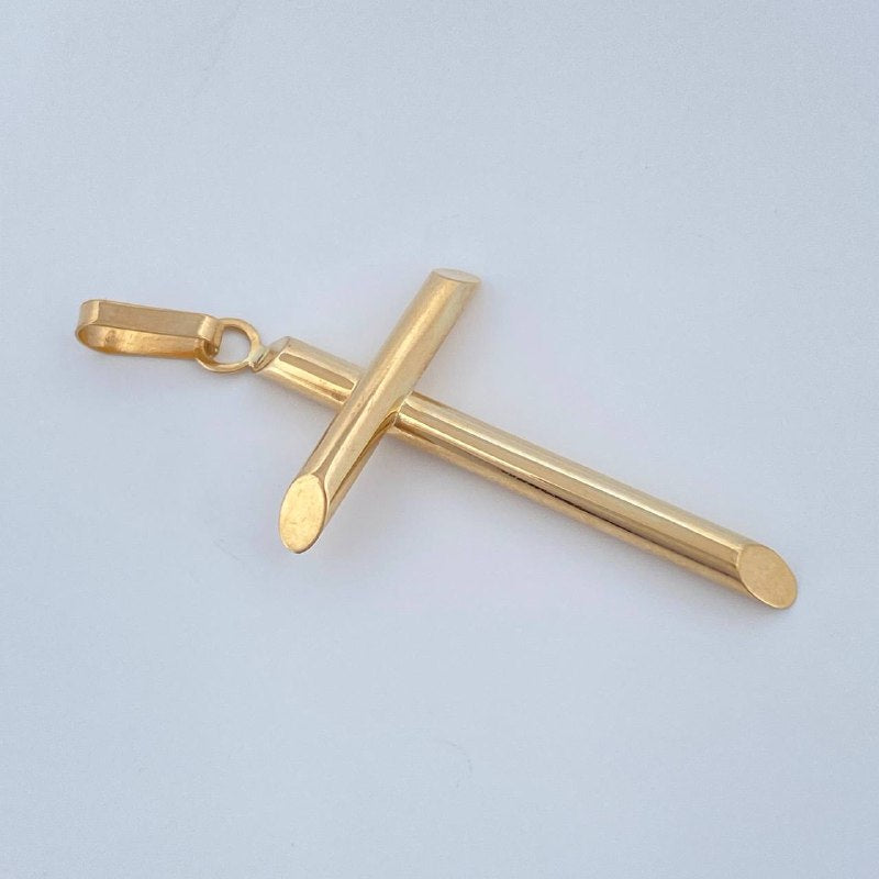 Dije Cruz 1.8gr / 2 in / Oro Amarillo 18K &