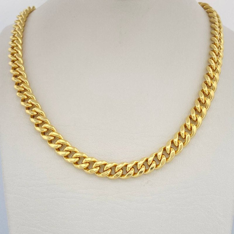 Cadena Cubana 18.95gr / 26 1/4 in / Oro Amarillo +1 14K Italy $