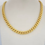 Cadena Cubana 18.95gr / 26 1/4 in / Oro Amarillo +1 14K Italy $