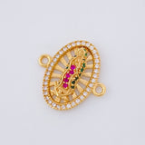 Charm Virgen de Guadalupe 2.05g / 3/4 in Yellow Gold 18K