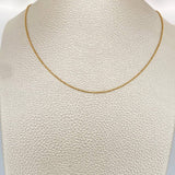 Cadena Militar 2.45gr / 24 1/4 in / Oro Amarillo +3 18K %