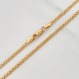 Cadena China 7.95 g / 24 1/4 in / 2.07 mm Oro Amarillo Nac. Esp 18K