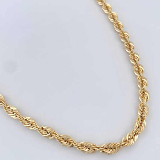 Cadena Lazo 6.3gr / 20 1/4 in / Oro Amarillo +3 14K Italy &