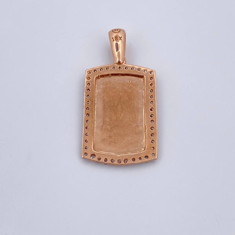 Dije Placa 2.5gr /  / 2.6cm / Oro 18K $