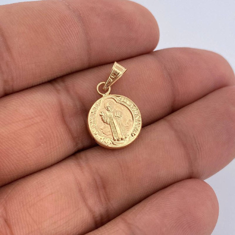 San Benito Pendant 0.85gr / 3/4 in / 18K Gold