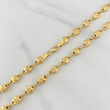 Rustic Chain Crown 16.35 g / 24 in / 5.6 mm 18K Yellow Gold
