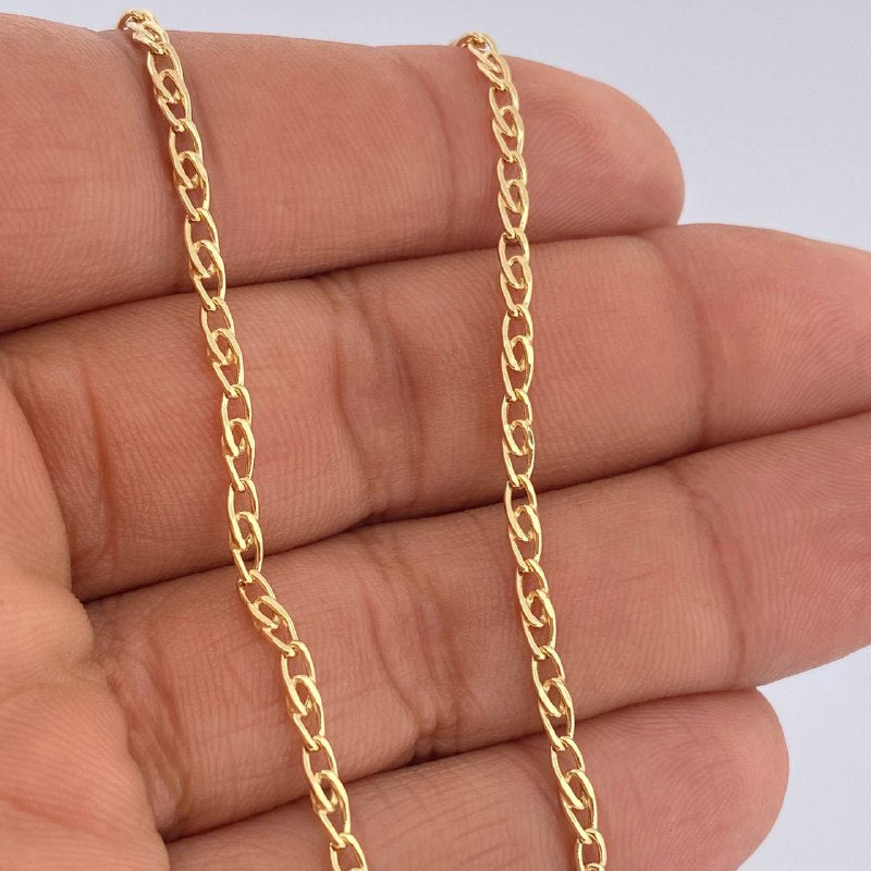 Wheat Chain 4.4gr / 23.9in / 18K Gold +3$