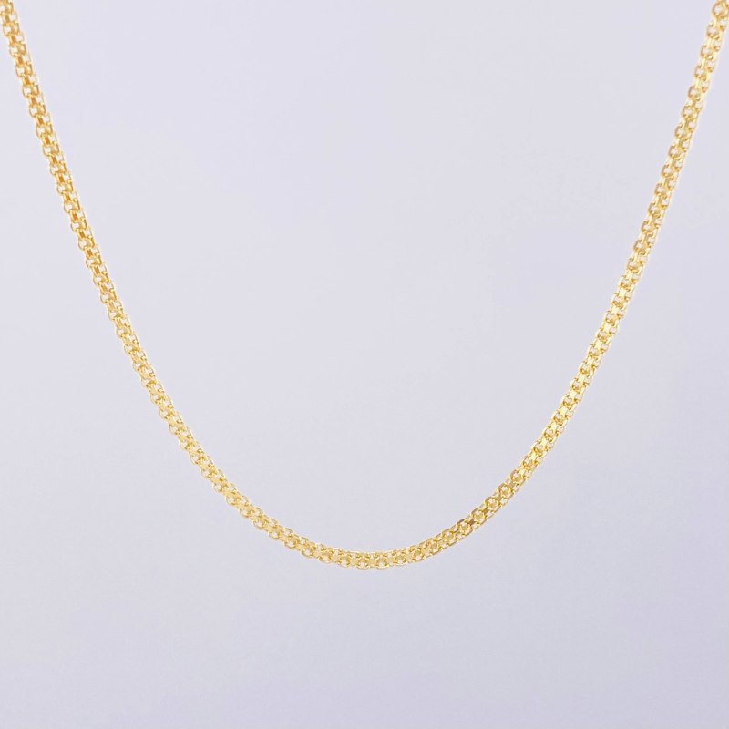 Cadena China 2.75g / 18 in / 2.2mm Oro Amarillo 18K