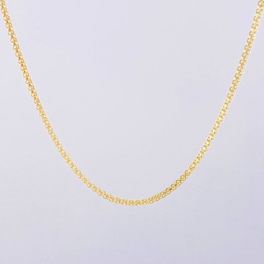 Cadena China 2.75g / 18 in / 2.2mm Oro Amarillo 18K